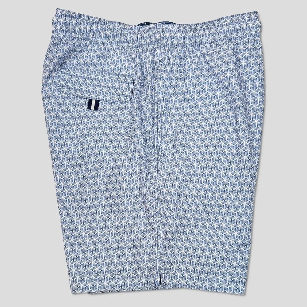 Cremieux 38 Swimsuit / Swim Trunks - NWT Mens Size XL Blue / White - #49541-K4